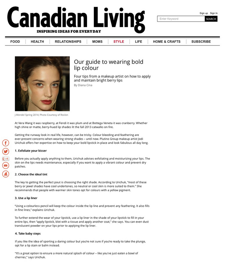 JODI URICHUK - PRESS